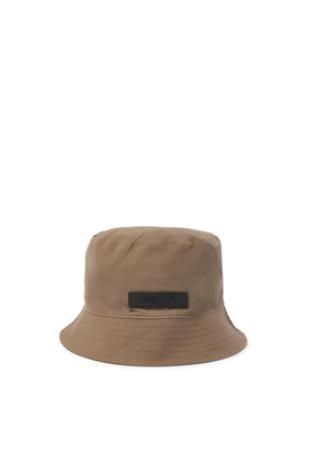 قبعة باكيت قطن بحلية شعار الماركة